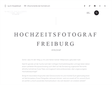 Tablet Screenshot of momente-der-hochzeit.com